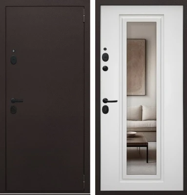 Дверь Комфорт с зеркалом